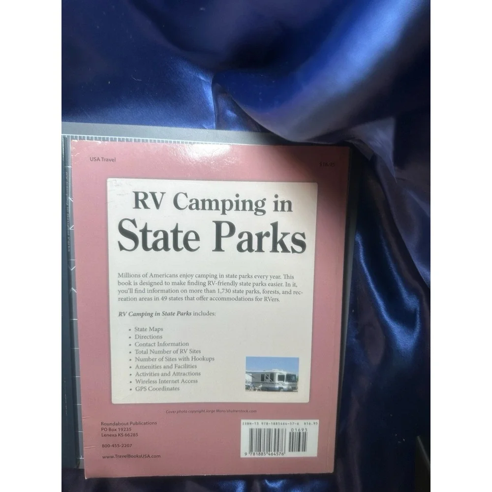 Lot Of 2! RV Camping in National Parks, 1st & 5th Editions DJ Davin & Roundabout